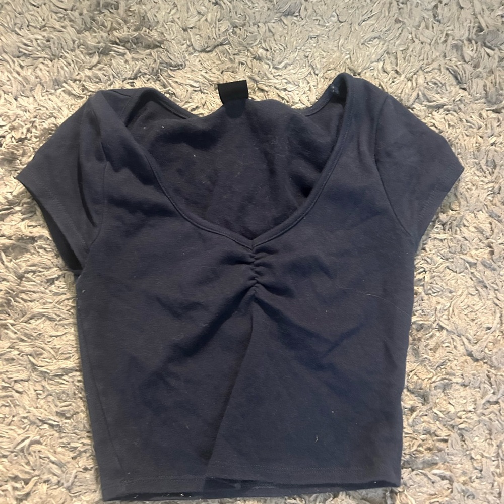 Navy Blue Women's Top